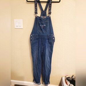 Tommy Jeans Blue Denim Overalls